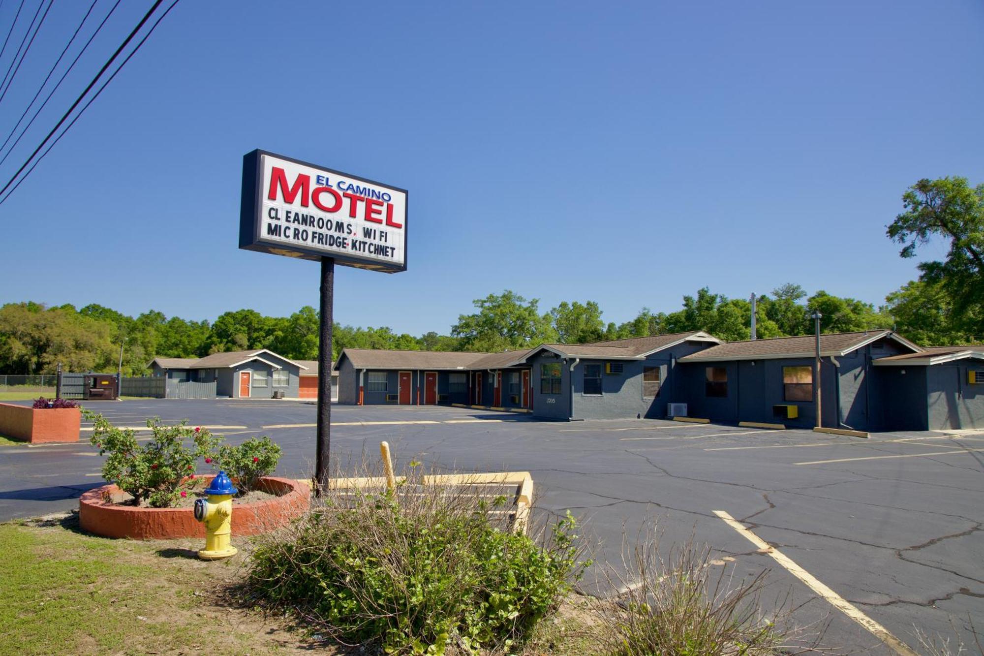 El Camino Motel Tallahassee Exterior foto